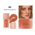 thumbnail image 1 of Mareep Blush Creamy Cheek Color Cheek Tint Cheek RougeLiquid Blush Makeup for Cheeks Soft Cream Blush Wand With Weightless Long Wearing Smudges Proof Natural Looking Matte Finish 7ml, 1 of 2