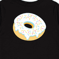 thumbnail image 4 of Inktastic White Donut with Sprinkles Boys or Girls Long Sleeve Toddler T-Shirt, 4 of 5