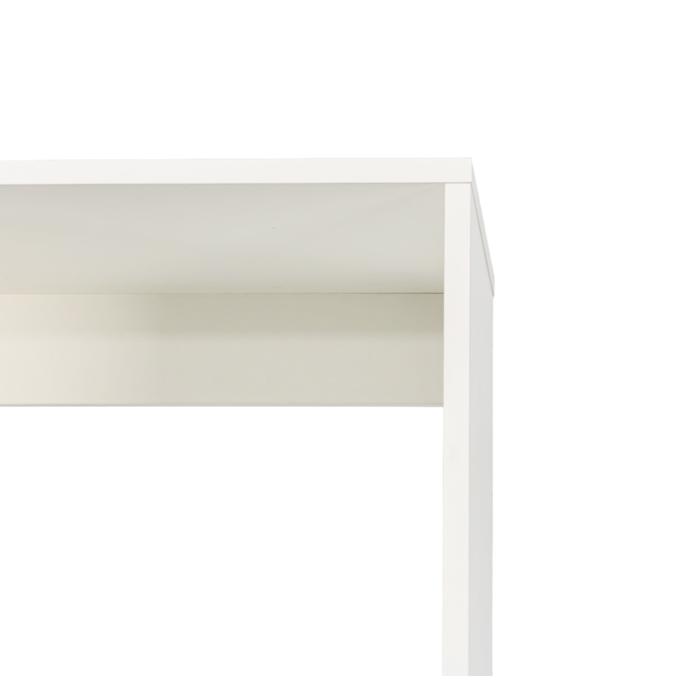 Noble House Elley 74.8" Freestanding Closet System, Open Shelves, Wooden Walk-in Closet with Hanger Rod, White