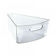 thumbnail image 1 of Stackable Plastic Food Storage Bins - Refrigerator Organizer With Handles For Pantry  Fridge  Freezer  Kitchen  Countertops  Cabinets - Clear Can Organizer, 1 of 6