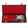 thumbnail image 1 of Mini réplica de guitarra, modelo de instrumento musical, decoración para el hogar y la oficina., 1 of 14