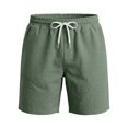 thumbnail image 4 of EOYWHK Athletic Shorts with Pockets Drawstring Outdoor Mens Shorts Athletic Soft Lightweight Breathable Elastic Waist Shorts for Men Army Green, Size L, 4 of 9