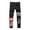Black, variant on Caqnni Boys Parachute Cargo Pants Baggy Casual Harem Sweatpants Loose Fit Joggers Drawstring Trousers with Pockets Teen Boys Pants Boys 10-11 Years