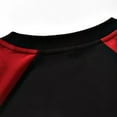 thumbnail image 5 of Winter Mens Sweatshirt Red Pullover Casual Long Sleeve Plus Size M, 5 of 5