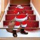 thumbnail image 1 of Árbol de Navidad 3D - 39,3 pulgadas x 7,08 pulgadas - 24 - Con cajas de regalo Pegatinas autoadhesivas para escaleras Fiesta de Navidad Decoración del hogar, 1 of 5