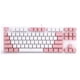 thumbnail image 4 of Teclado de teclas, teclado mecánico para juegos 87 teclado de luz mixta teclado mecánico solución innovadora, 4 of 9