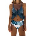 thumbnail image 2 of TIMIFIS Maillot de Bain Deux Pièces Rehausseur pour Femmes, Rembourré, 2 of 7