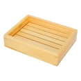 thumbnail image 5 of HEMOTON  Wooden Plate Practical Sushi Serving Dishes Decorative Tray Beige, 5 of 8