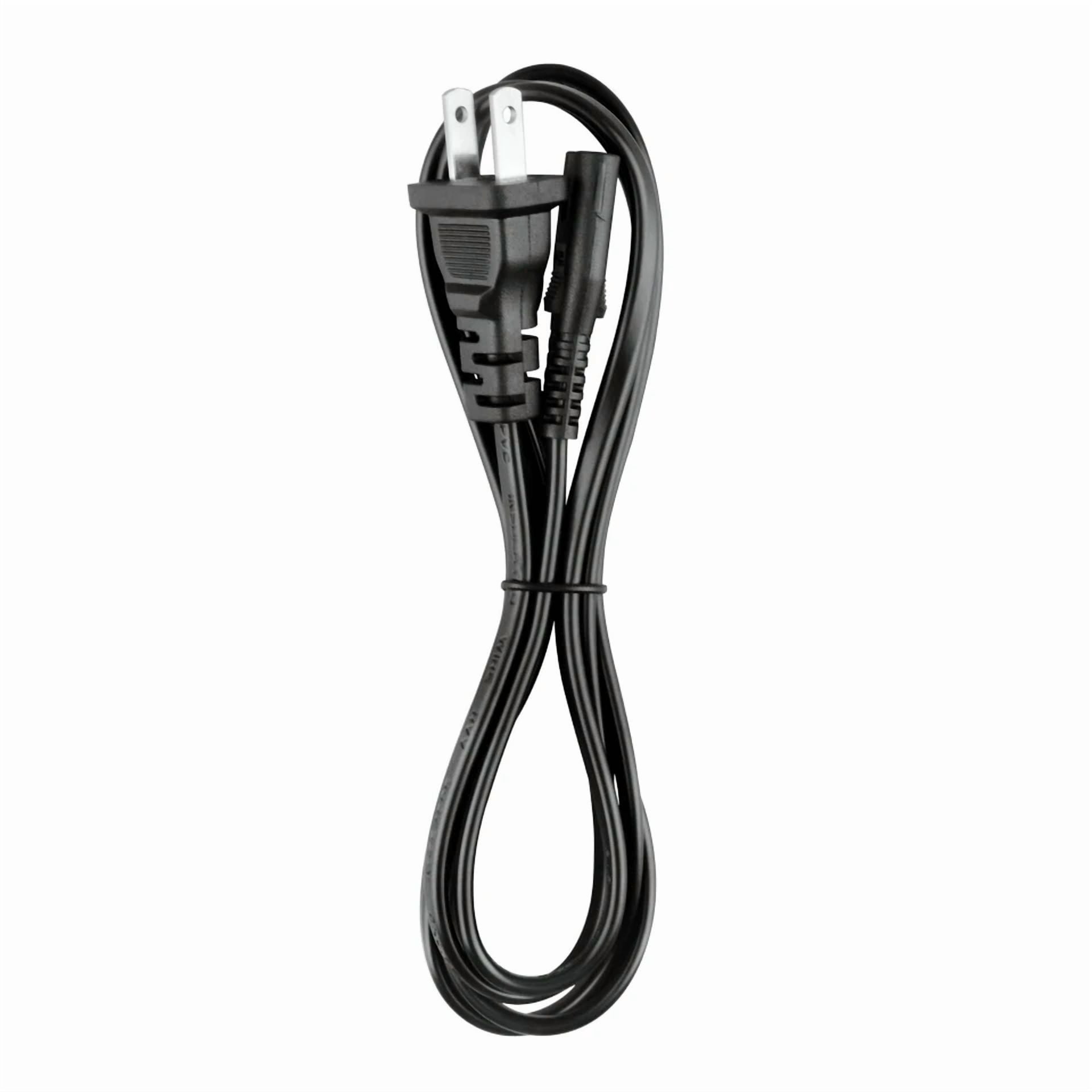 BUTTERFLY- 5Ft Ac Power Cord Cable For Cooluli Classic 4L Mini Fridge 2-Prong Wire Lead