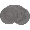 thumbnail image 1 of Round Braided Placemats Set of 6 Washable 15 inch Round Placemats Kitchen Table Place Mats Round Table Mats, 1 of 5