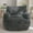 Dark grey, variant on BYBYME Kids Bean Bag Chair,Soft Memory Foam Bean Bag Chair with Pocket for Toddlers,Lazy Sofa Lounger for Gaming,Reading,Dark Grey