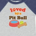 thumbnail image 4 of Inktastic Pit Bull Loved by a (dog Breed) Boys or Girls Baby Bodysuit, 4 of 5