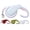 Light Blue and Pink, variant on VOLIVO Retractable Dog Leash, 16ft Tape Pet Walking Leash with Anti-slip Handle for Small Medium Dog Cat, Green