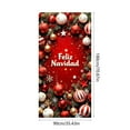 thumbnail image 3 of NWOKYZGH Merry Xmas Door Cover - Christmas Door Decorations Banner for Photography Background, Winter Holiday, Xmas Eve Party Photo Booth Prop, 3 of 6