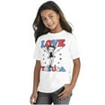 thumbnail image 3 of Betty Boop Cartoon Love The USA Girls Kids T Shirt Tees Teen Brisco Brands S, 3 of 6
