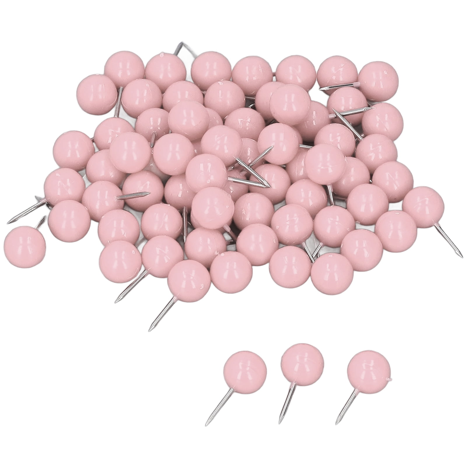 Map Tacks Marking Pins, Durable Push Pins Map Tacks 100Pcs Easy Storage
