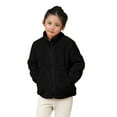 thumbnail image 3 of ANINEO Toddler Girls Boys Winter Long Sleeve Warm Solid Color Thicken Stand Drawstring Thermal Coat Jacket, 3 of 5
