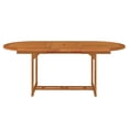 thumbnail image 3 of vidaXL Patio Table 78.7"x39.4"x29.5" Solid Wood Eucalyptus, 3 of 8