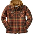 thumbnail image 5 of Legendary Whitetails Men's Maplewood Hooded Flannel Shirt Jacket, 5 of 6
