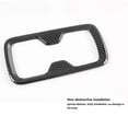 thumbnail image 5 of Para Navara NP300 2016-2019 Protector de portavasos delantero de fibra de carbono para coche, cubierta embellecedora adhesiva, 5 of 5