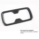 thumbnail image 4 of for Navara NP300 2016-2019 Carbon Fibre Car Front Water Cup Holder Protector Cover Trim Sticker Acc, 4 of 5