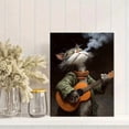 thumbnail image 2 of Fox Illustration Canvas Print, Vintage Wildlife Wall Art for Living Room, Bedroom, Office, Hallway, Cafe & Kitchen, 2 of 8