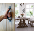 thumbnail image 5 of SHAR Sliding barn door handle, black door handle set (2 pieces), 5 of 5
