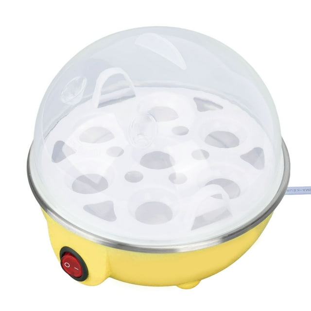 Egg Cooker, Hard Boiled Egg Cooker Automatic Power Off Holds 7 Eggs Multifunction PP Stainless Steel For Eggs For Milk For Food ANGGREK Otros