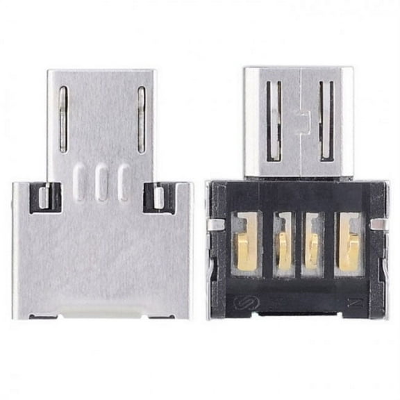 Xiwai Adapter 5pcs Ultra Mini DM Micro USB 5pin OTG Adapter Connector for Phone Tablet USB Cable Flash Disk