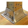 thumbnail image 3 of Pylex 13049-25 - Base 44 - Stainless - Pack of 25, 3 of 4
