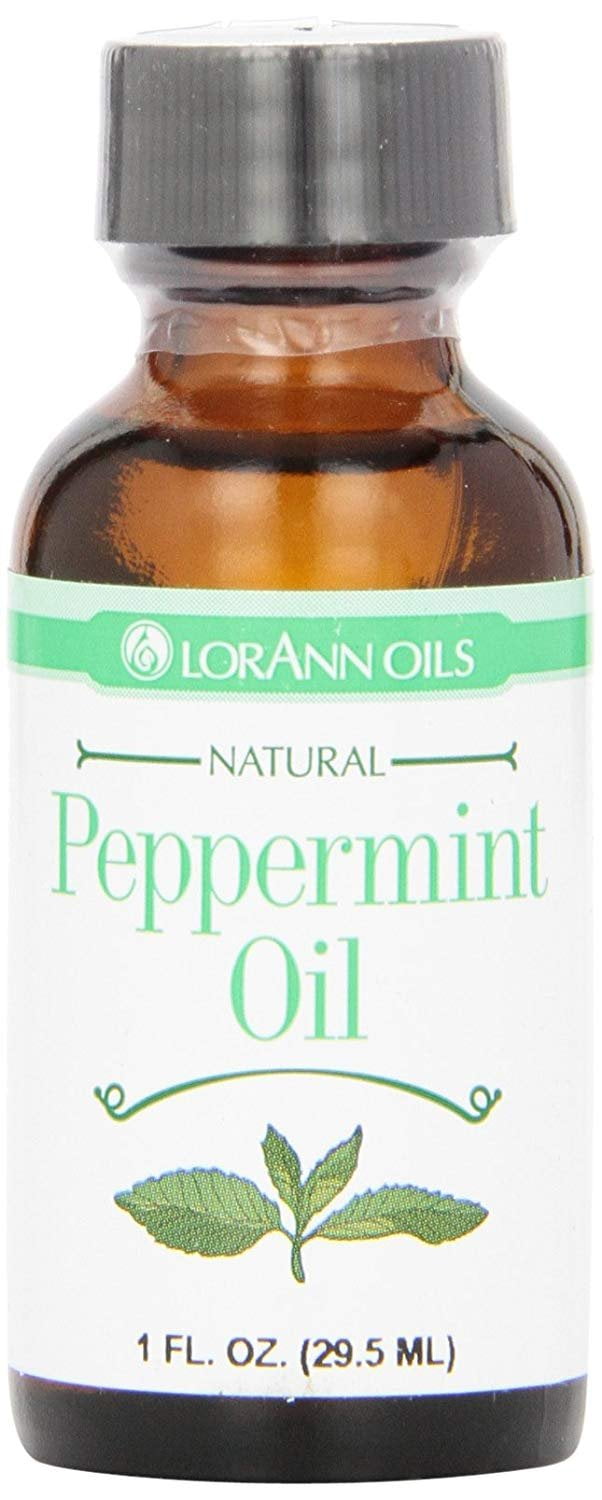 LorAnn Oils Natural Peppermint Oil, 1 Fl. Oz.