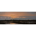 thumbnail image 2 of Goebel, Wilhelm 14x8 White Modern Wood Framed Museum Art Print Titled - Assateague Sunset 2, 2 of 4