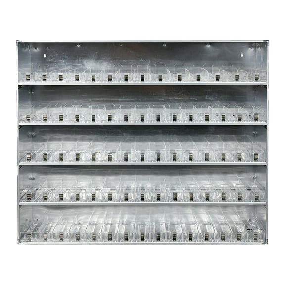 750 Box Cigarette Display Case Push Tray Commercial Retail Showcase 36.3''Wx10.5''Dx29.7''H