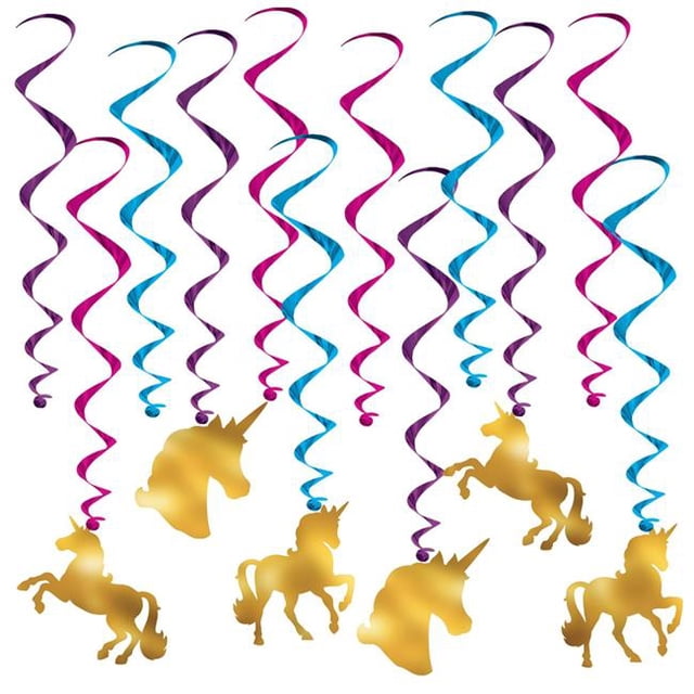 17 à 31,5 Po. Unicorn Tourbillons Suspendus - Lot de 6