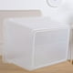 thumbnail image 4 of Caja contenedora de plástico transparente, contenedor de almacenamiento multifuncional para juguetes, caja con pestillo, 4 of 8