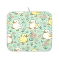 thumbnail image 2 of Cartoon Duck Design Drying Dish Mat Quick Drying Absorbent Soft Durable for Kitchen 18" x 24", 2 of 10