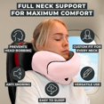 thumbnail image 2 of Almohada de viaje para el cuello FlyHugz de espuma viscoelástica para adultos y niños, 2 of 6