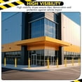 thumbnail image 6 of 36"Hx4.5"D Yellow Safety Bollard Posts, Steel Removable Parking Barriers,Heavy-Duty Traffic Bollards for Driveways and Parking Includes 24 Anchor Bolts, Wrench & Positioning Plate, 6 of 8