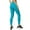 Sky Blue, variant on Women High Waist Yoga Leggings Athletic Workout Pants Color: Yellow Size: XXXXL