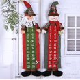 thumbnail image 3 of 1 calendario navideño para niños con cuenta regresiva de Papá Noel, decoración de pared reutilizable con 24 bolsillos para llenar, adorno colgante para el hogar y el dormitorio, 3 of 5
