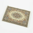 thumbnail image 4 of Lots 2 1/12 Scale Beige Mini Rug Dolls House Furniture Ornament, 4 of 8