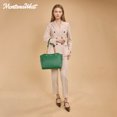 thumbnail image 2 of Montana West Tote Bag for Women Chain Top-handle Handbags, Green, 2 of 6