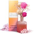 thumbnail image 1 of Folkulture Reed Diffuser or Aroma Diffusers | 150 ml Oil Diffuser for Home or Bathroom Accessories Set | Aromatherapy Diffusers with Sticks | Oil Diifusers with Diffuser Sticks | (Cherry Blossom), 1 of 7
