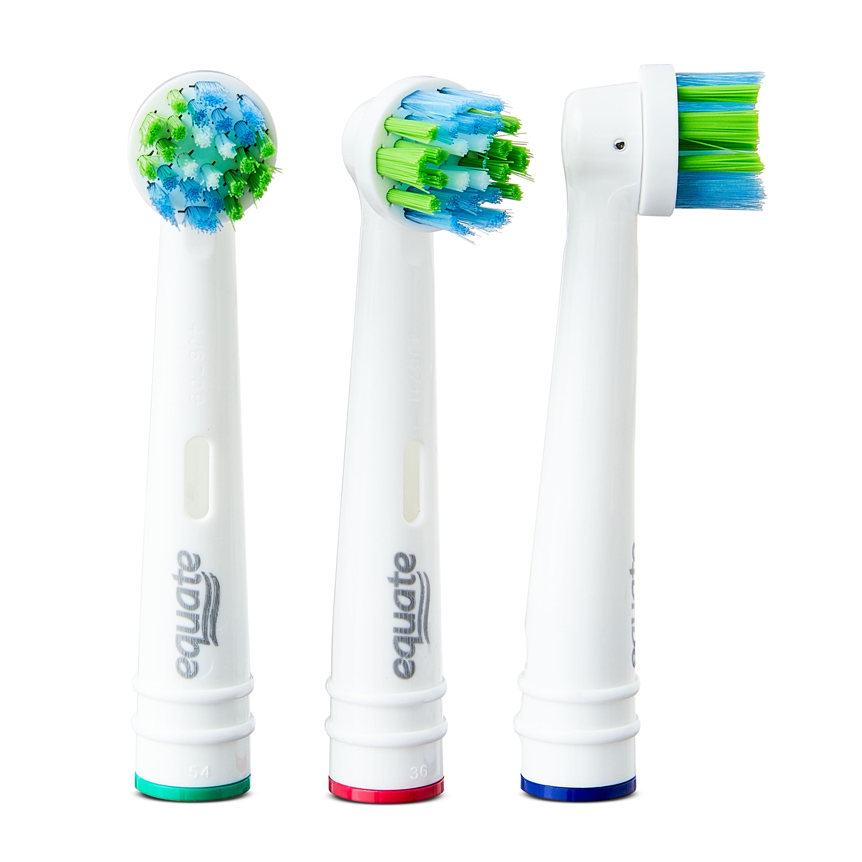 Equate Easy Flex Total Power Electric Toothbrush Replacement Heads, 8 Count