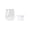 Clear,A, variant on Diamond Shaped Transparent Self-Watering Plastic Pot, Lazy Automatic Water Absorption Design, Clear Visible Body, Hydroponic Container for Office Desktop Pothos & Small Green Plants Cultivation