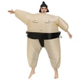 thumbnail image 1 of Inflatable Sumo Wrestler Suits, Reinforced Stitching One Size Fits Most Adults For  Performance Companies Bars Clubs Dances Parks Tv Shows, 1 of 7
