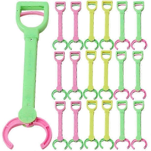 20 Mini pinzas de juguete, mini garras de robot, herramienta de agarre en miniatura, mini pinza para agarrar objetos pequeños.