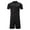 Black, variant on Mens Referee Jersey Soccer Official Ref Uniform Short Sleeve Tee Shirts and Sport Booty Black XL