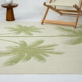 thumbnail image 5 of LR Home Camila 5' x 7', Beige/Green Palm Tree Fade, Stain, and Moisture Resistant Indoor/Outdoor Area Rug, 5 of 10