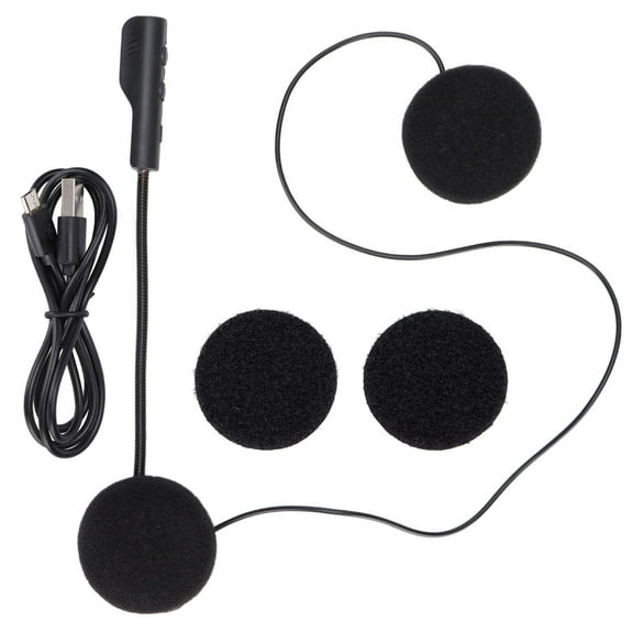 T4 Motorcycle Bluetooth 5.0 Helmet Headphones Speakers Hands Free Wireless Helmet Headset for Riding Motorcycles